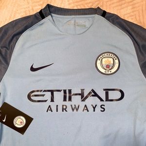 Manchester City Authentic Soccer Jersey